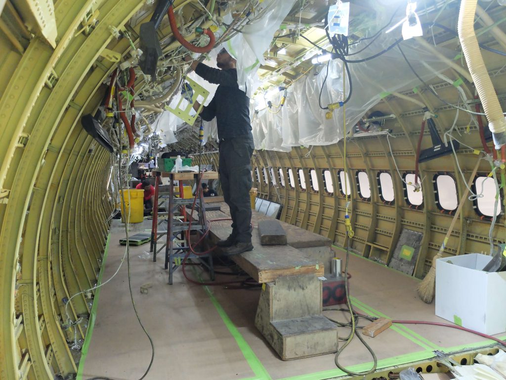 Avionics upgrades during conversions to ensure technical conformity for newly acquired aircraft.