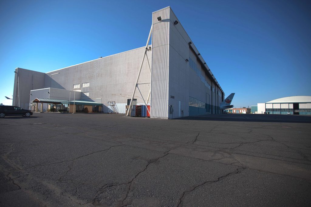 Moses Lake, WA – rear of main hangar