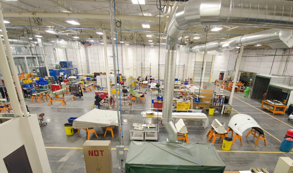 ATS Components - Everett shop floor